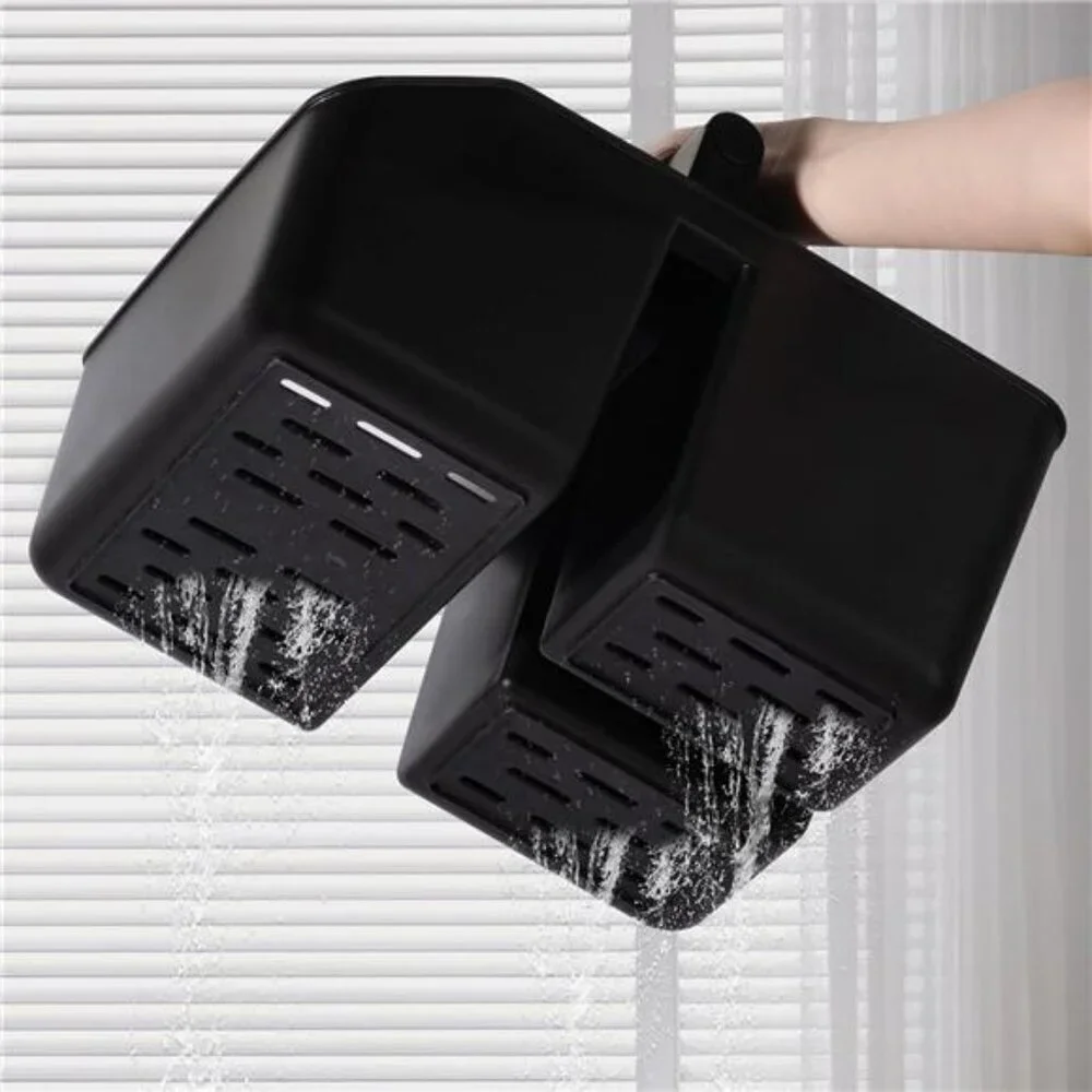 Portable Shower Caddy Basket Bathroom Organizer Tote with Bamboo Handle Storage